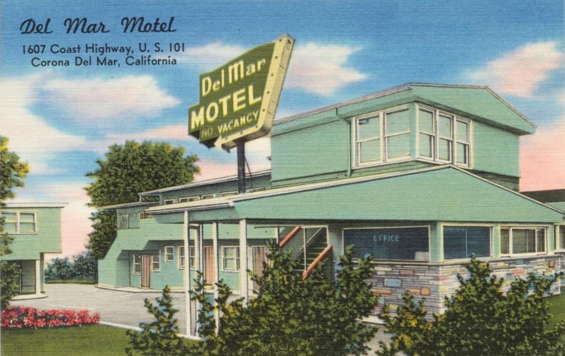 Del Mar Motel - Corona del Mar, CA