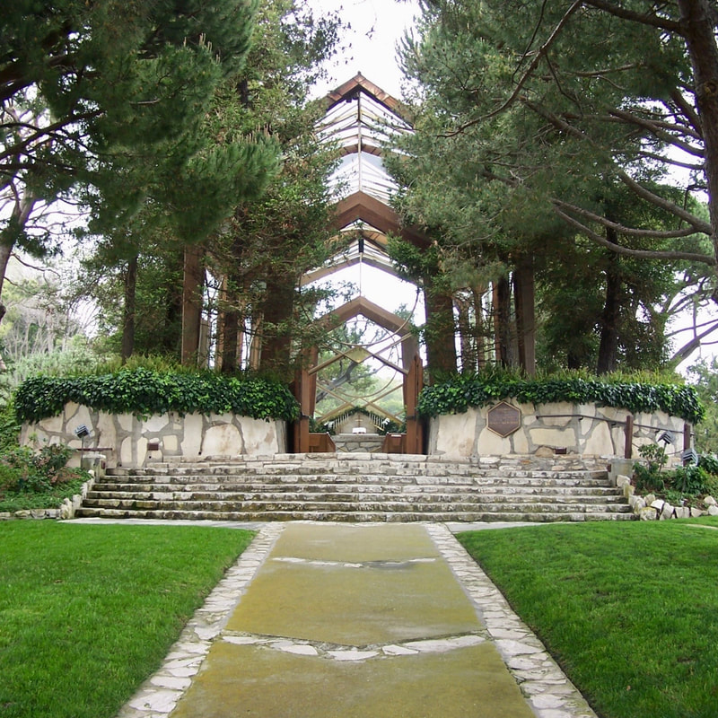 Wayfarer's Chapel Palos Verdes Lloyd Wright